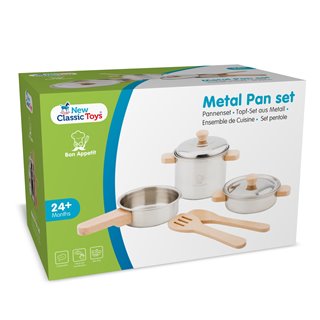 Metal pan set